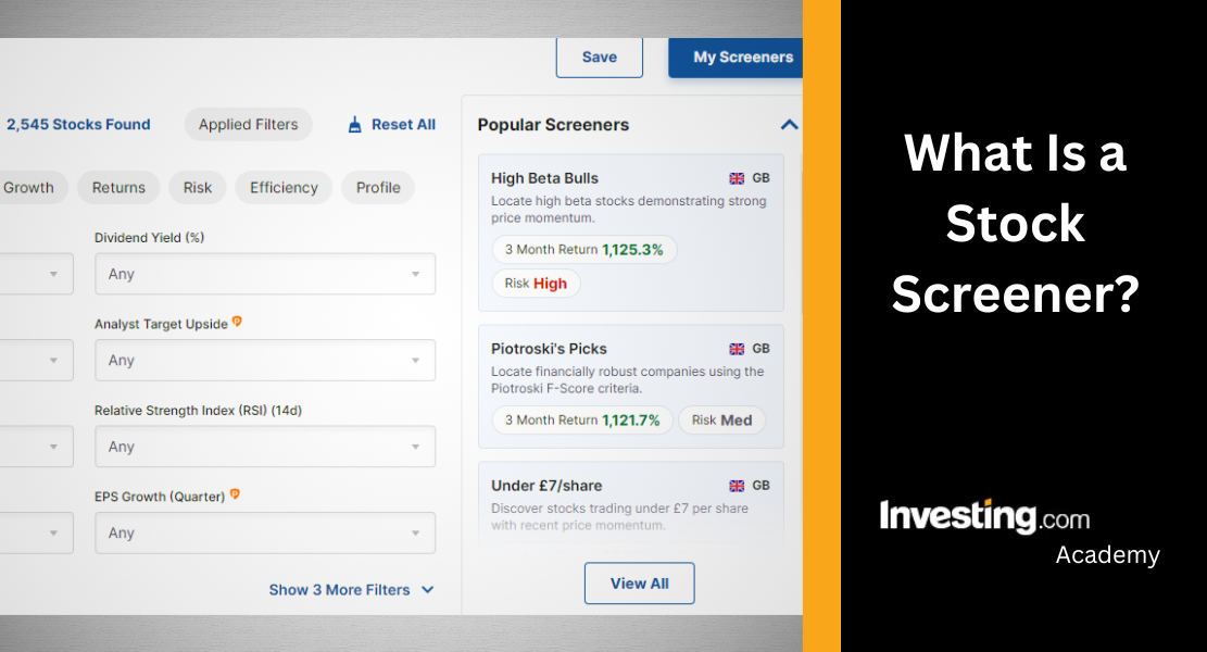 What Is A Stock Screener Course 1